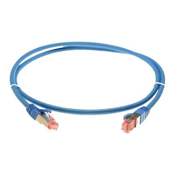 50m Cat6a S/FTP LSZH Ethernet Network Cable | Blue