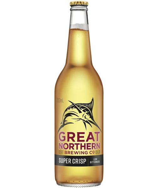 Great Northern Brewing Co. Super Crisp Lager 700mL 8400mL Mid Strength Beer| Australian Beer Case (12)