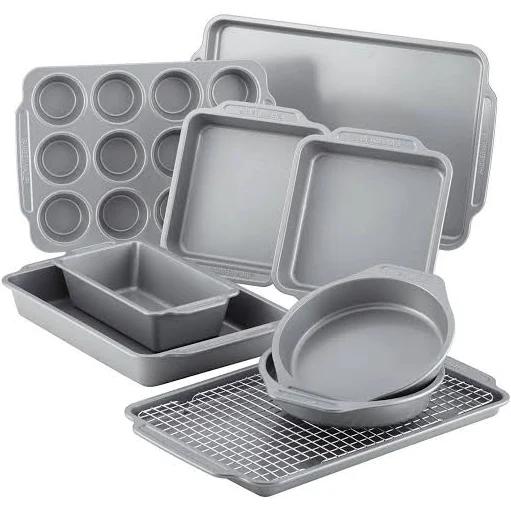 Farberware Nonstick Steel Bakeware Set With Cooling Rack, Baking Pan A