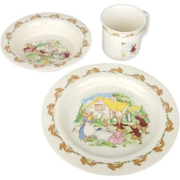 Bunnykins 3 Piece Melamine Set