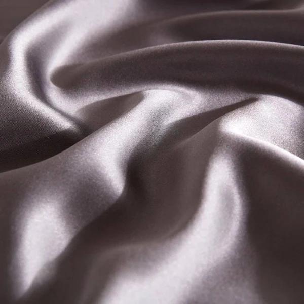 Ecosa Silk Pillowcase - Charcoal Pillowcase