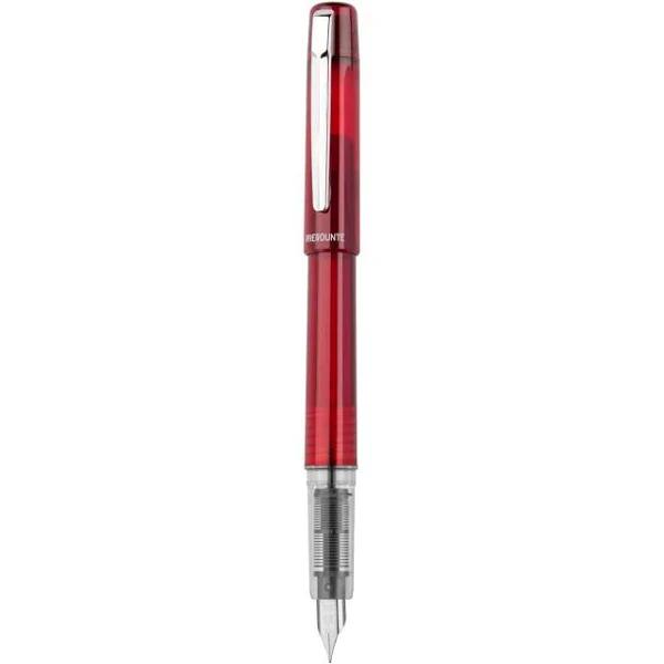 Platinum Prefounte Fountain Pen - Crimson Red, Medium Point