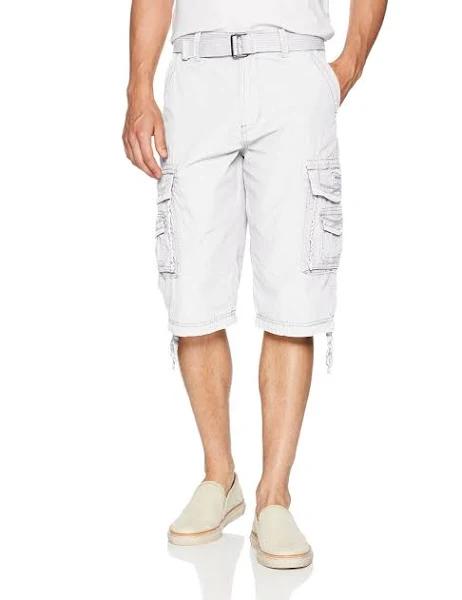 UNIONBAY Mens Cordova Belted Cargo Shorts Regular Sizes Cargo Pants