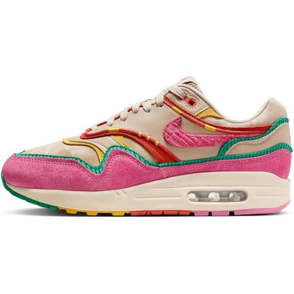 Nike Air Max 1 Familia Shoes - Size 10.5 - Hemp/pinksicle-sanddrift