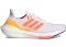 Adidas Ultraboost 22 'White Flash Orange' Sneakers | Women's Size 9.5