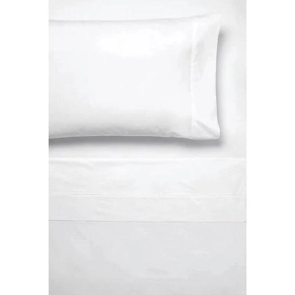 Linen House Vienna Sheet Set (White) - Super King