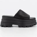 Itno Womens Arina Mule Black Size 7 - Platypus | AfterPay Available