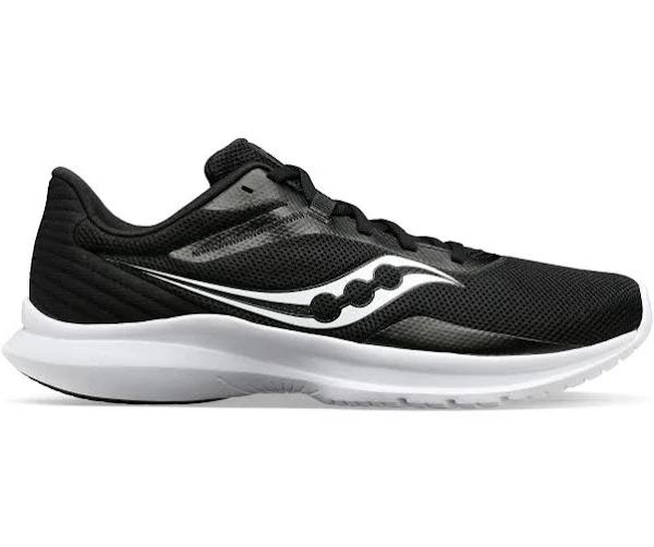 Saucony Mens Convergence Shoe Black/White / 8