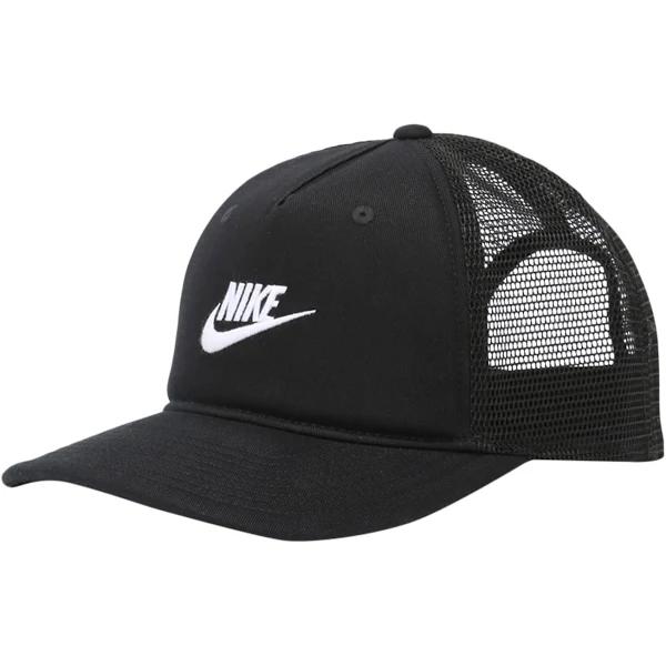 Nike Rise Cap Structured Trucker Cap - Black - 50% Sustainable Blends