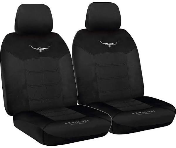 RM Williams Mesh Seat Covers Black 30