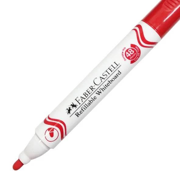 Faber-Castell W20 Whiteboard Marker Bullet Red