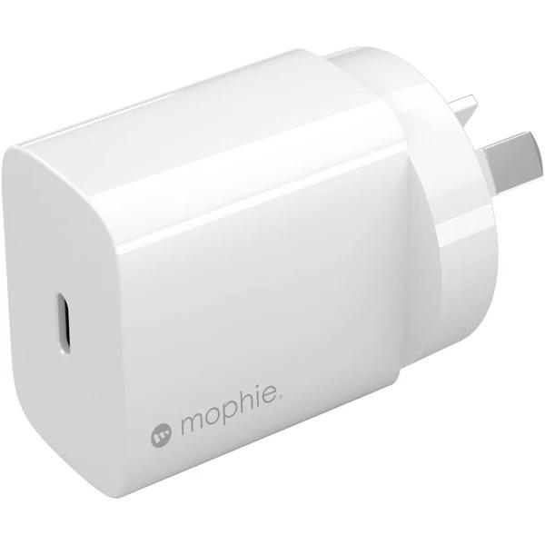 Mophie GaN Power Wall Adapter USB-C 30W - White