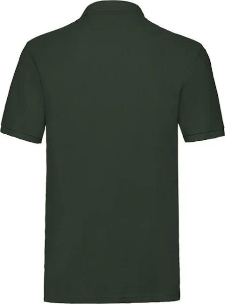 Fruit of The Loom Mens Premium Pique Polo Shirt (Bottle Green) (XL)