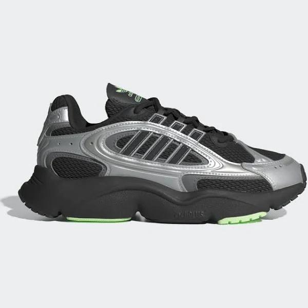 adidas-OZMILLEN Shoes-Women-Core Black / Carbon / Green Spark-9