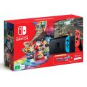 Nintendo Switch Console Neon with Mario Kart 8 Deluxe & 3 Months Switch Online