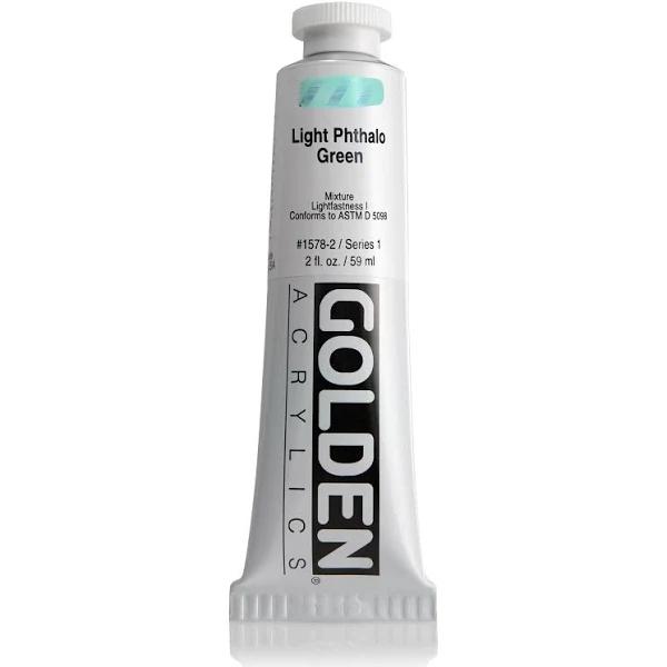 Golden Heavy Body Acrylic 59ml Light Phthalo Green