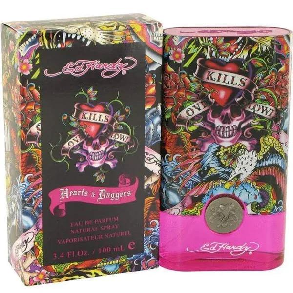 Ed Hardy Hearts & Daggers Eau De Parfum Spray by Christian Audigier