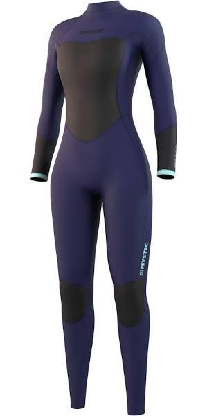 Mystic Star 3/2mm Back Zip Womens Steamer Wetsuit L / Blue