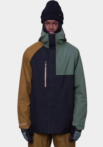 686 GORE-TEX Core Snowboard Jacket Cypress Green Colourblock - Size XL | Rhythm Snowsports