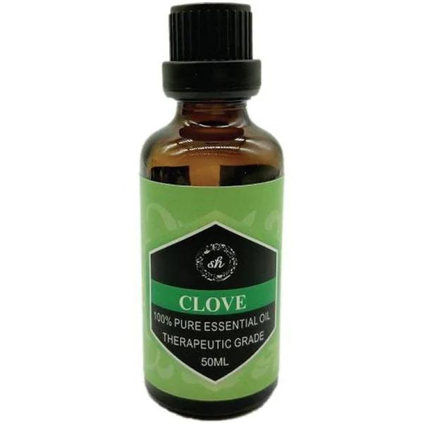 50ml Essential Oils 100% Pure Therapeutic Grade -Aroma Aromatherapy Diffuser Oil - Clove