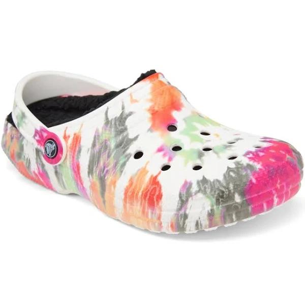 Crocs Classic Tie Dye Lined Clog