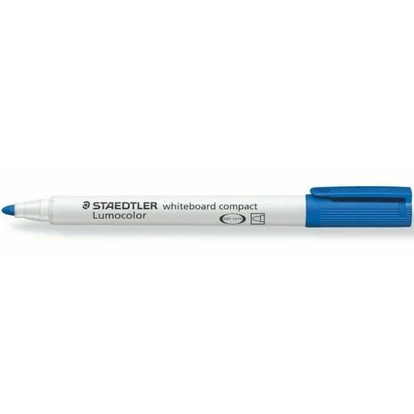 Staedtler Lumocolor Compact Whiteboard Marker Blue Box 10