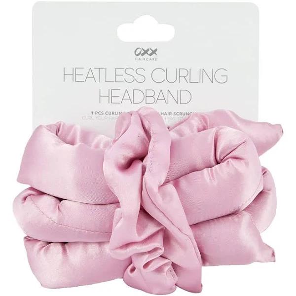 OXX Haircare 3 Piece Heatless Curling Headband Set - Pink