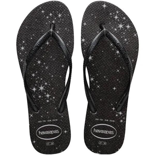 Havaianas - Women's Grey All Thongs - Slim Gloss - Women's - Size 39/40 at The Iconic