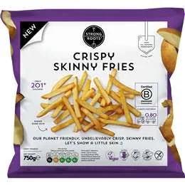 Strong Roots Crispy Skinny Fries 750g