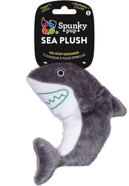 Spunky Pup Dog Toy Sea Plush Shark Small