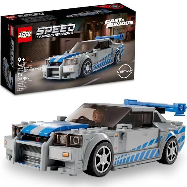 LEGO Speed Champions 2 Fast 2 Furious Nissan Skyline GT-R (R34) Set 76917