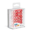 Oakie DOAKIE Dice D6 12 mm Marble - Red (36)