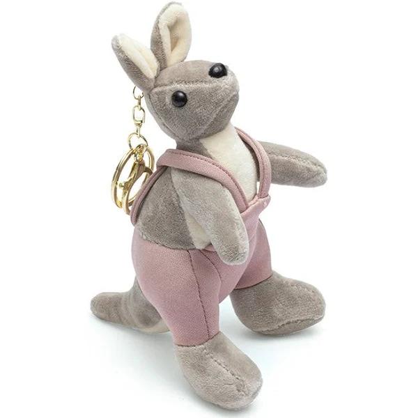 UGG Australian Shepherd Cute Plush Kangaroo Keyring Pink / One Size