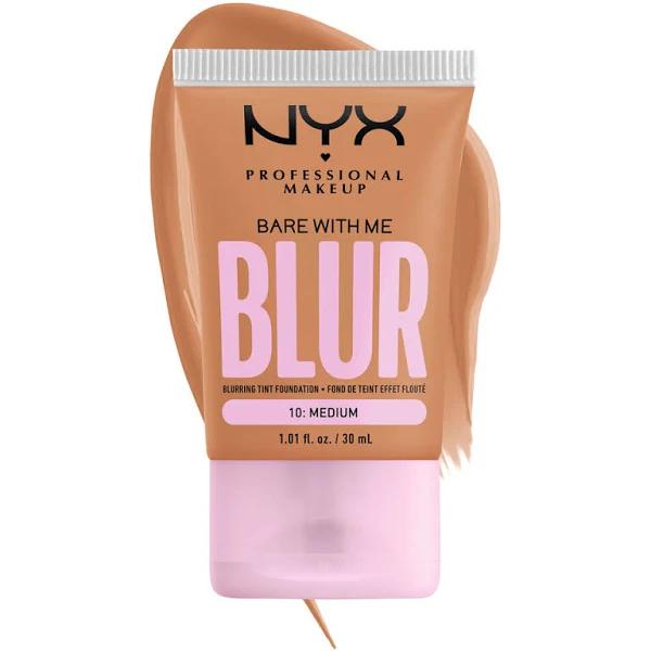 NYX Pro Makeup Bare With Me Blur Tint Foundation 10 Medium 30ml