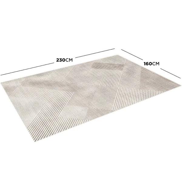 Rosson Modern Abstract Floor Rug - 160 x 230cm