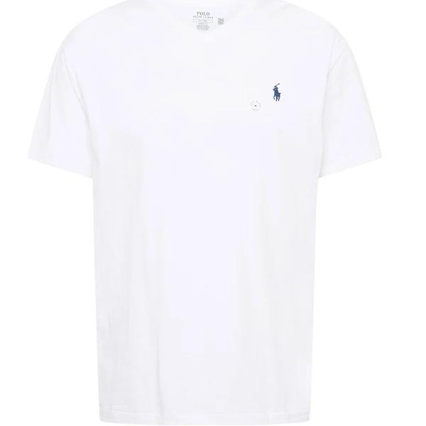 Polo Ralph Lauren Classic Fit Jersey V-Neck T-Shirt White XS