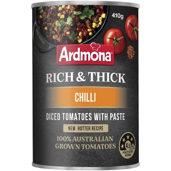 Ardmona Rich & Thick Diced Tomatoes with Chilli Paste