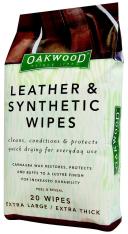 Oakwood Leather & Synthetic Wipes