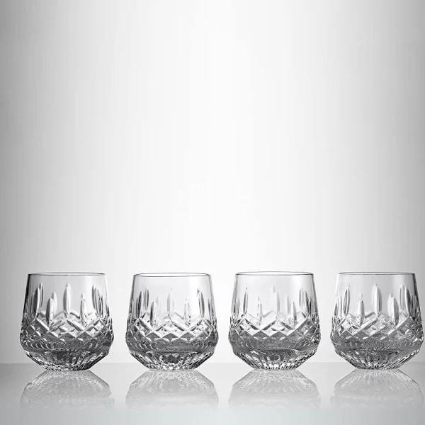 Waterford 4-Piece Lismore Old Fashion Glasses Old Fashioned Glasses