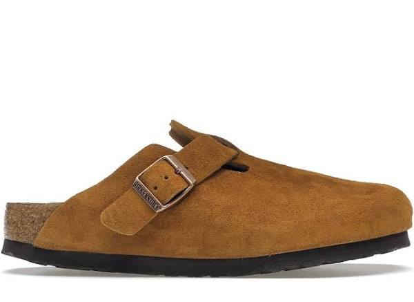 Birkenstock Boston Soft Footbed Suede Mink