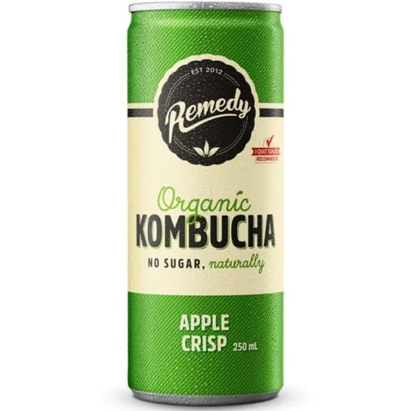 Keto Direct - Remedy Kombucha Apple Crisp 250mL