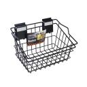 Storease Garage Wall Storage Basket Rust Proof, Black- 8x12, 12x18 Or