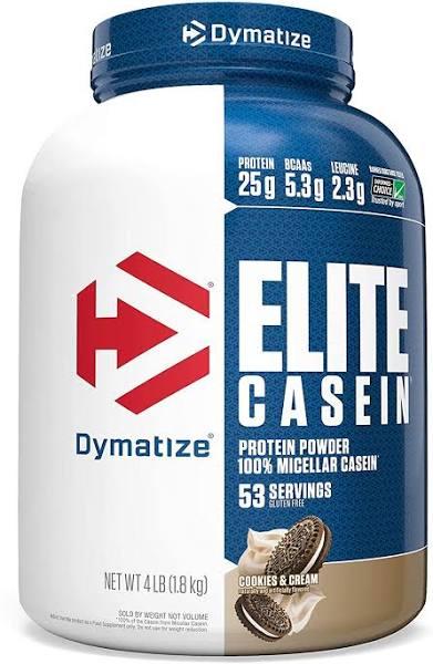 Dymatize Elite Casein 1.8 kg : Cookies & Cream