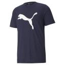 Puma Train Favourite Heather Cat Tee M / Navy Heather