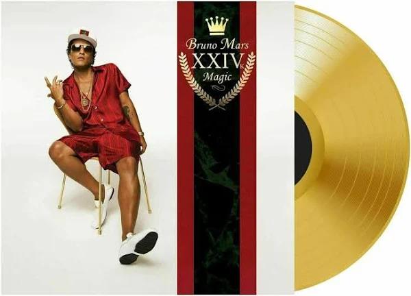 Bruno Mars 24k Magic (Gold) Vinyl LP