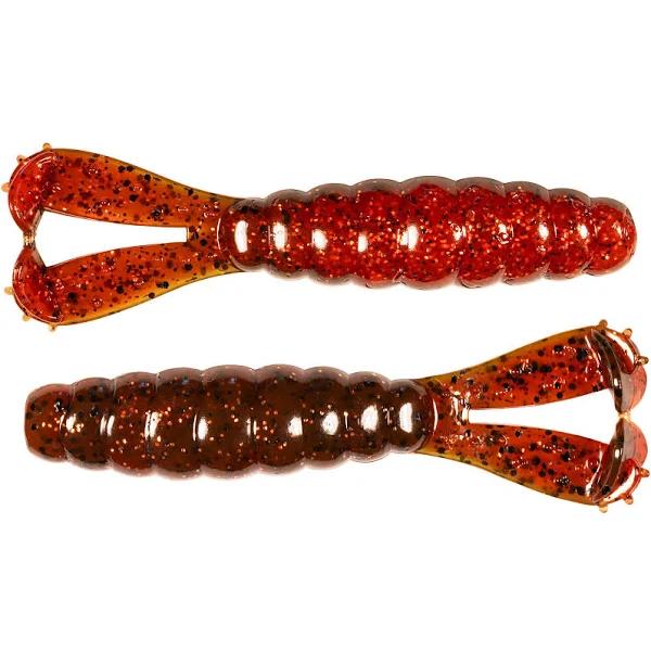 Zman Billy Goat 4.25 Inch Soft Plastic Lure, Hot Craw