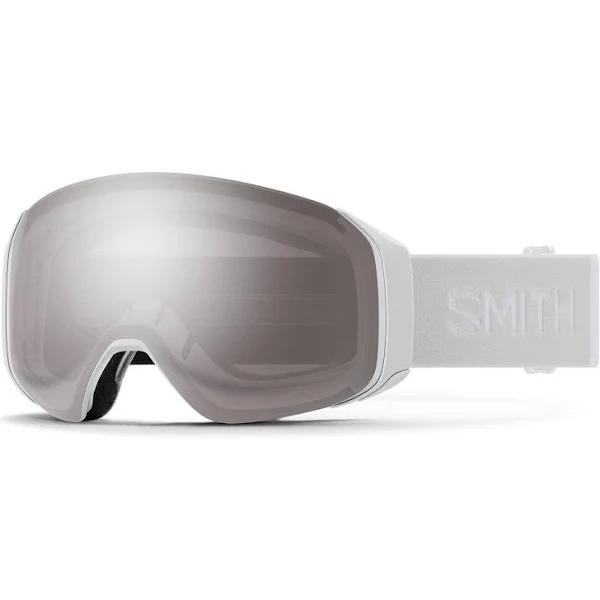 Smith 4D Mag S Ski Goggles White ChromaPop Sun Platinum Mirror/CAT3