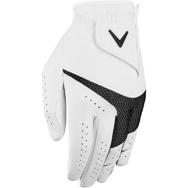 Callaway Weather Spann Golf Glove White XL Right Hand