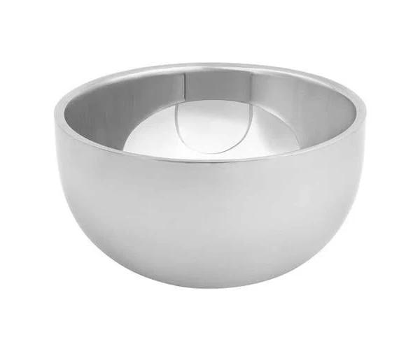 Buddy & Belle Curved Double Wall Bowl 700mL- Silver