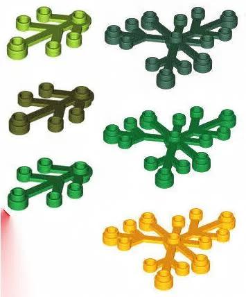 Genuine Lego - Plants, Leaves, Trees - Select Your Colour/quantity